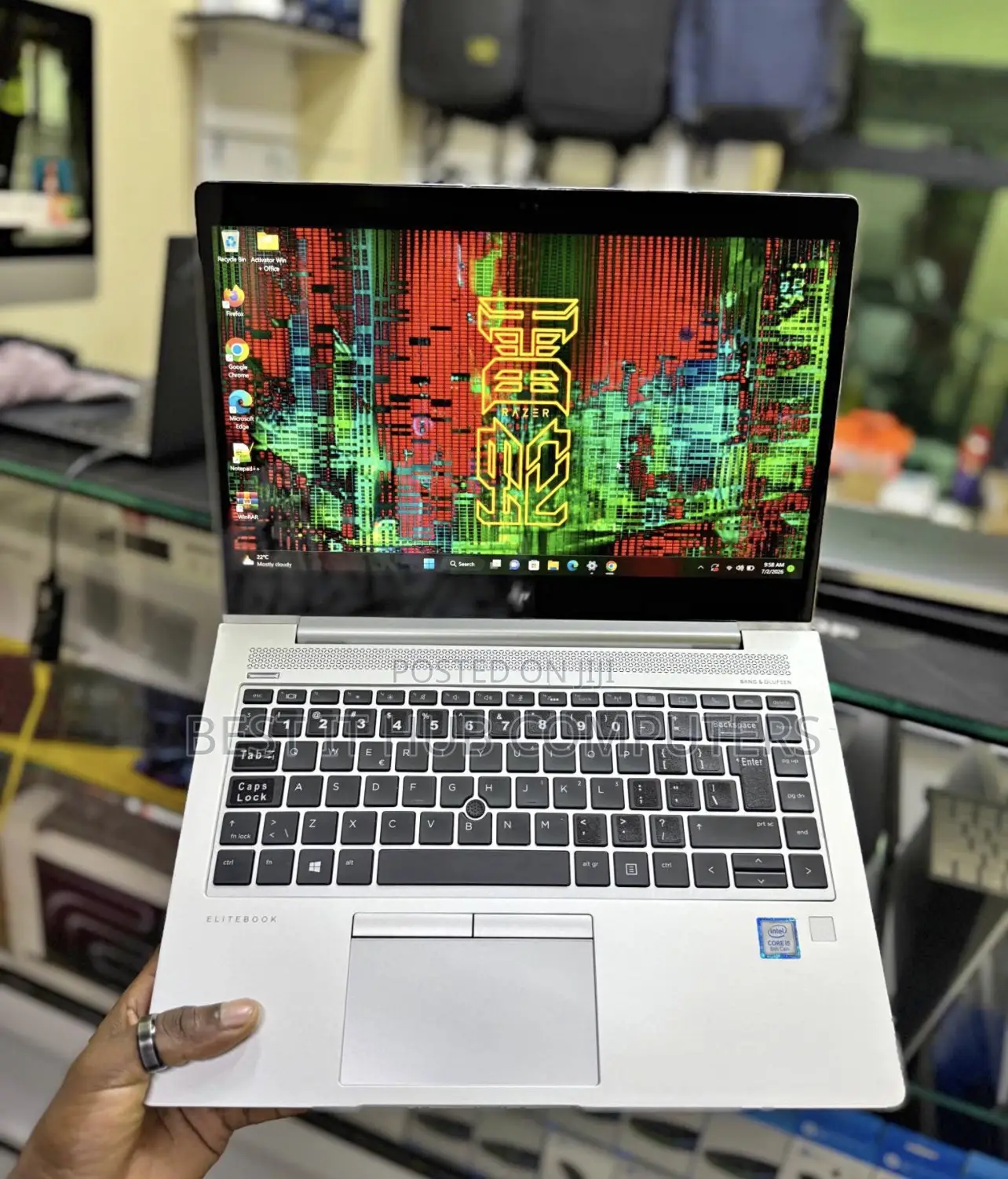 Laptop HP EliteBook 840 G5 8GB Intel Core i5 SSD 256GB