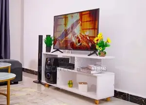 4ft Mexico Tv Stand With Storage Shelves