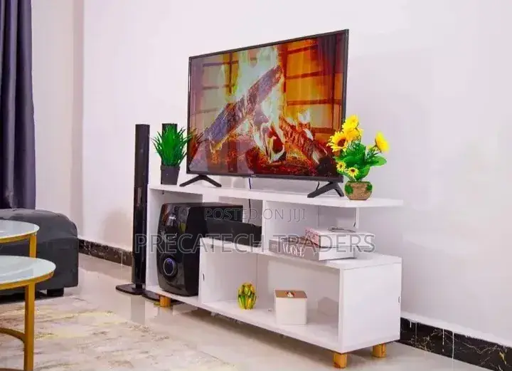 4ft Mexico Tv Stand With Storage Shelves