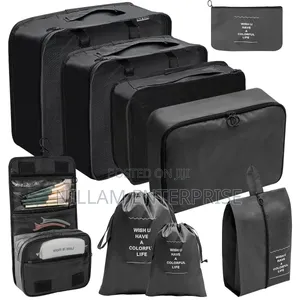 9pcs Luggage Travel Organizers for Suitcase.