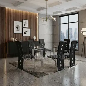 Dining Set; Six Seaters Home Dining Room Set