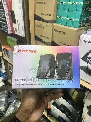 Hotmai Ht2827 Usb Pc Speakers - Twin Portable Stereo Audio