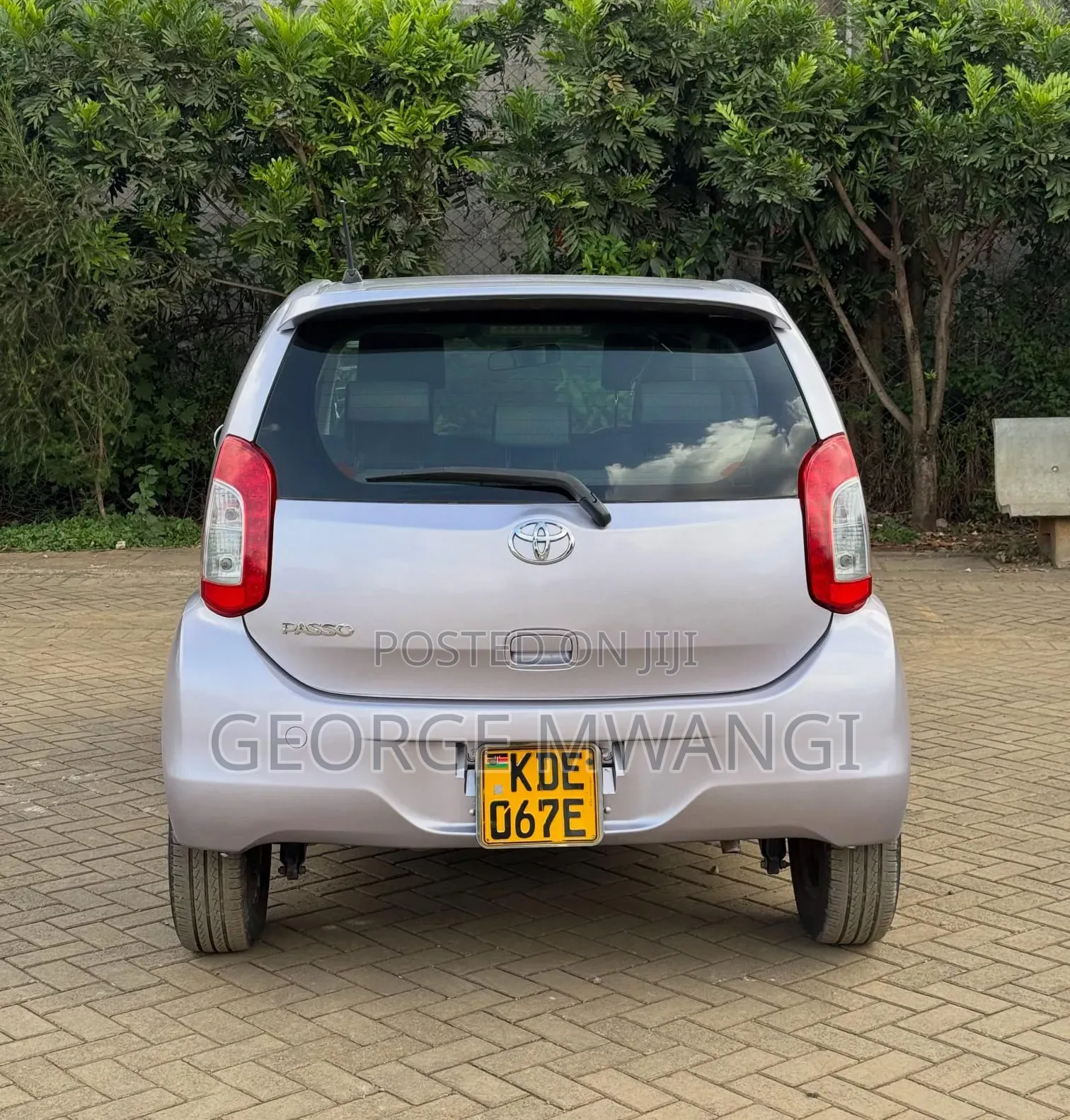 Toyota Passo 2014 Silver