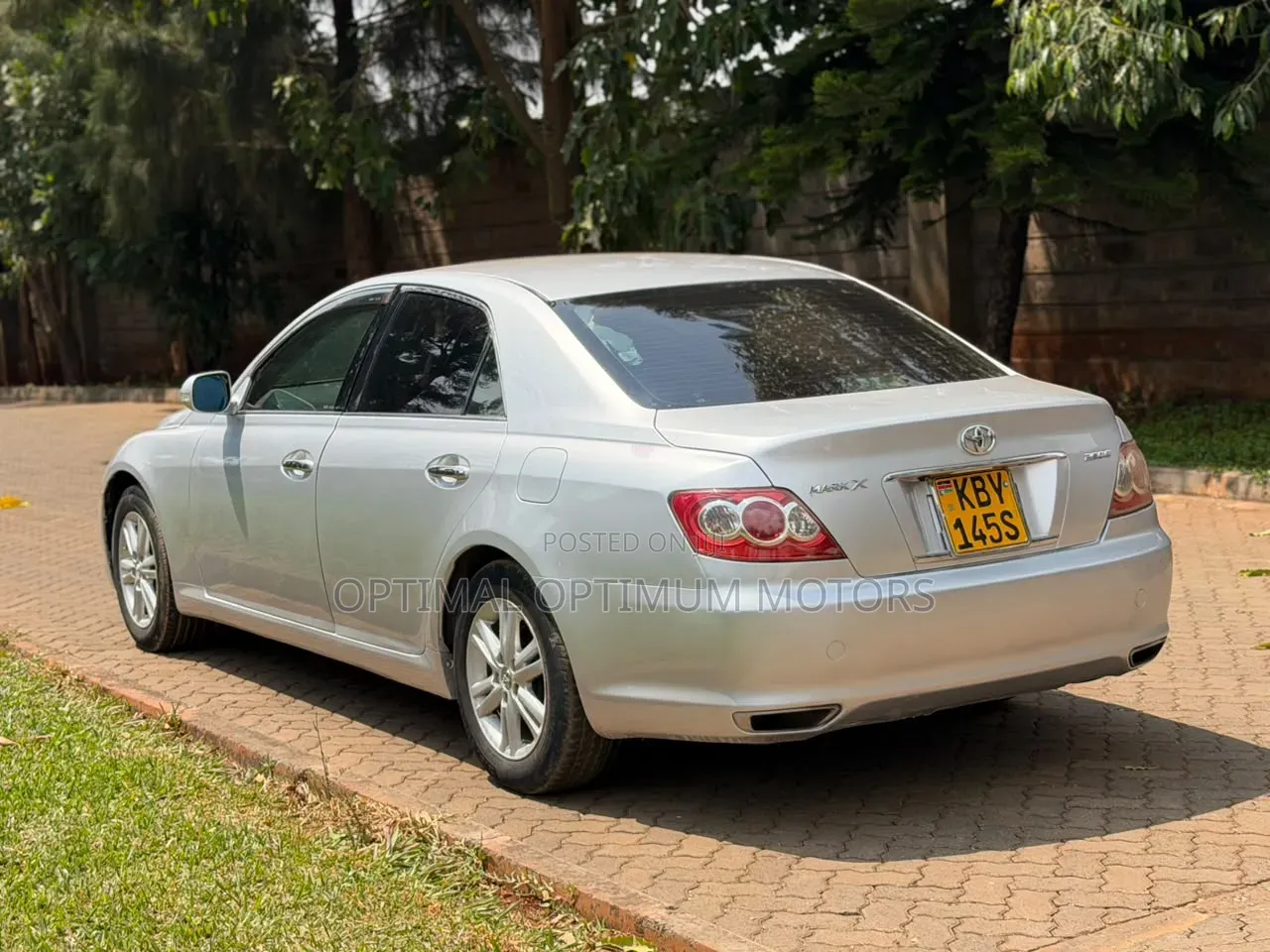 Toyota Mark X 2007 Silver