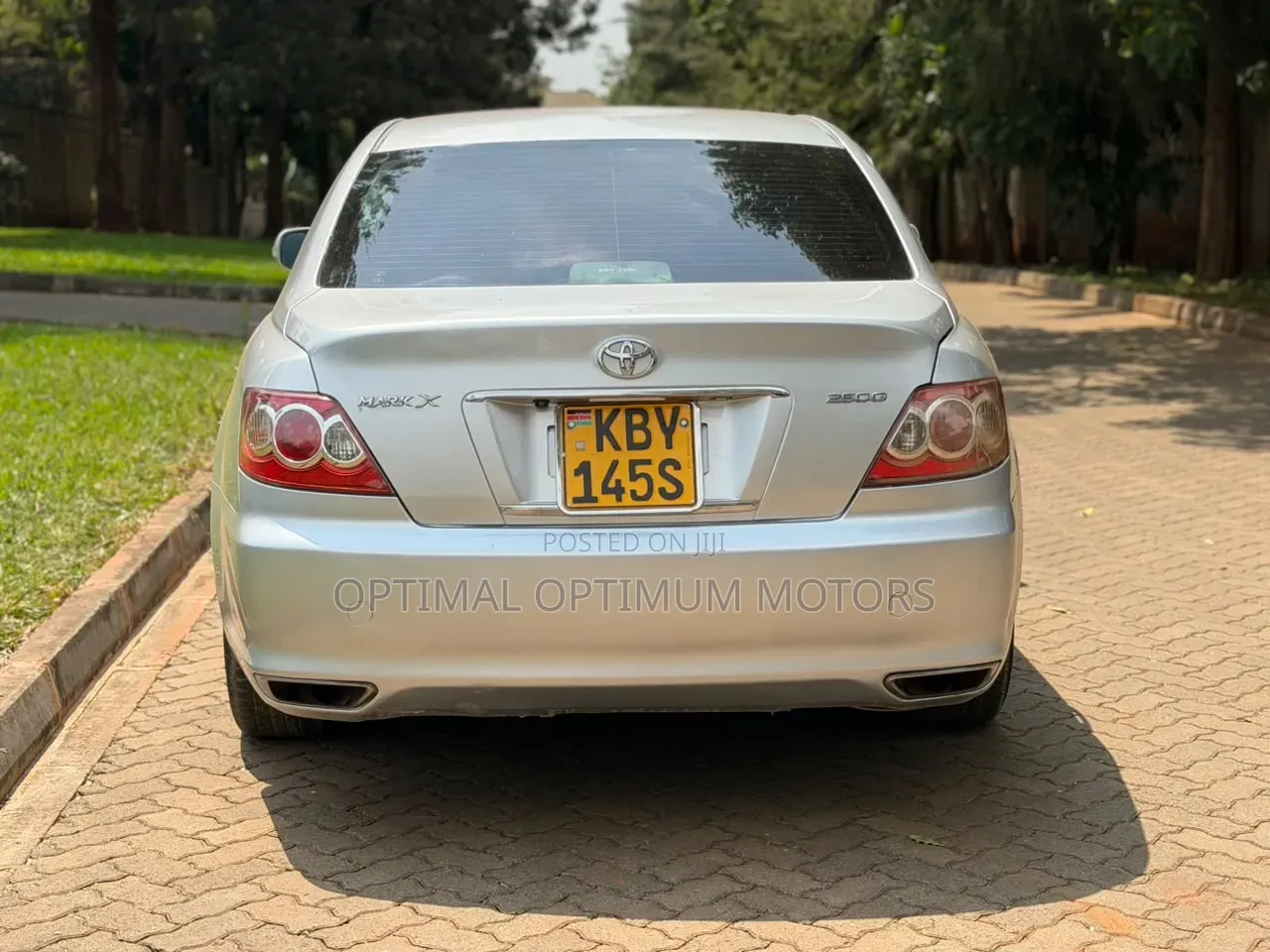 Toyota Mark X 2007 Silver