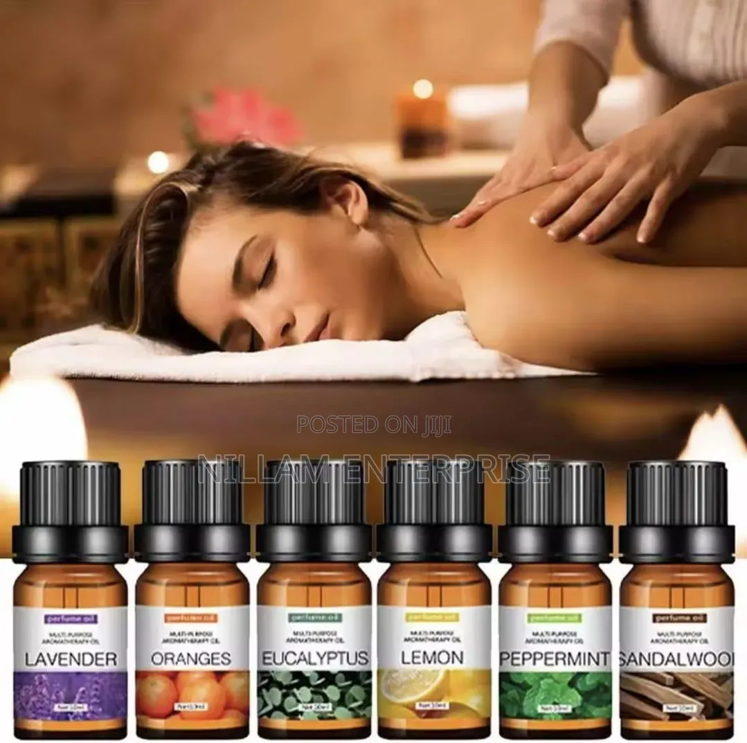 6pc Set 100% Pure Natural Aromatherapy Essential Oils*