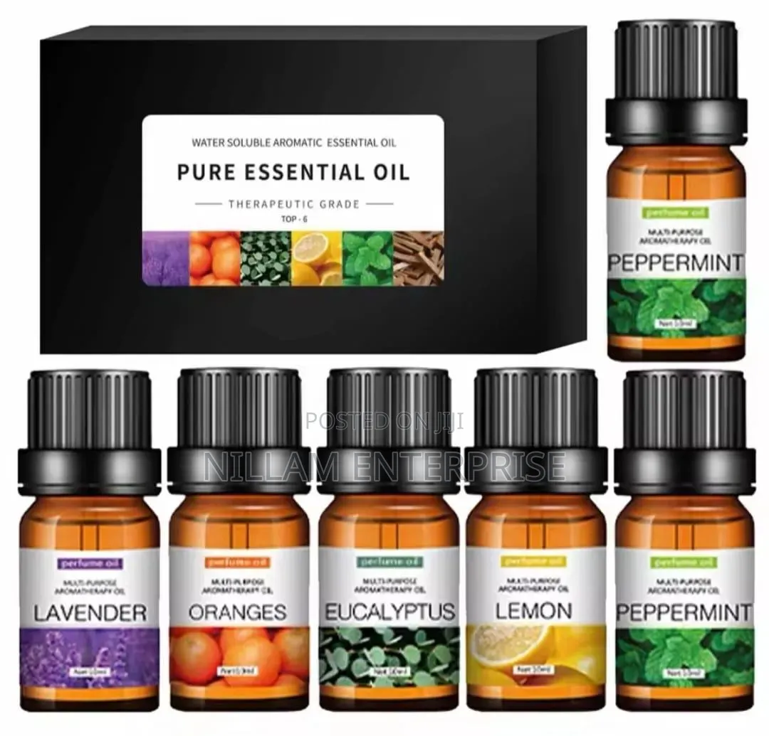 6pc Set 100% Pure Natural Aromatherapy Essential Oils*