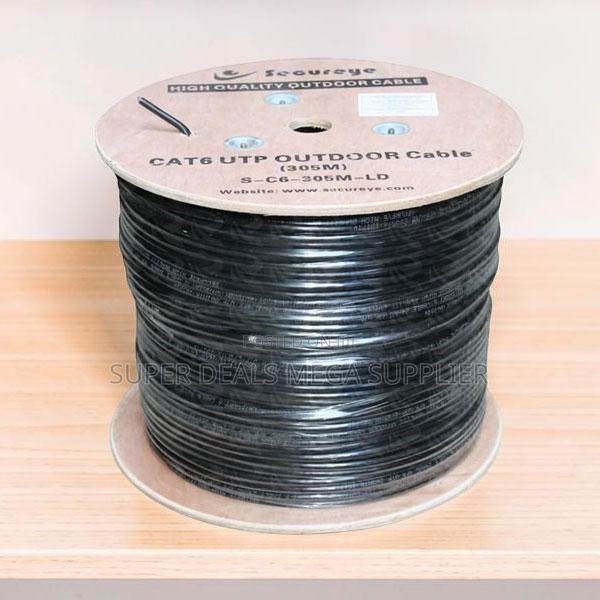 Outdoor Ready 305m Outdoor Utp Cat 6 Networking Lan Cable Roll