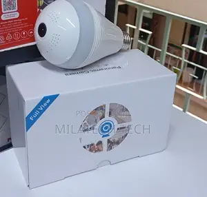 Wireless Bulb Camera With Two-Way Audio Night Vision