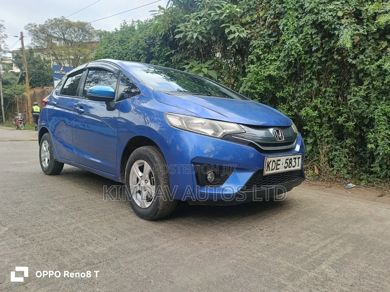 Honda Fit 2014 Blue