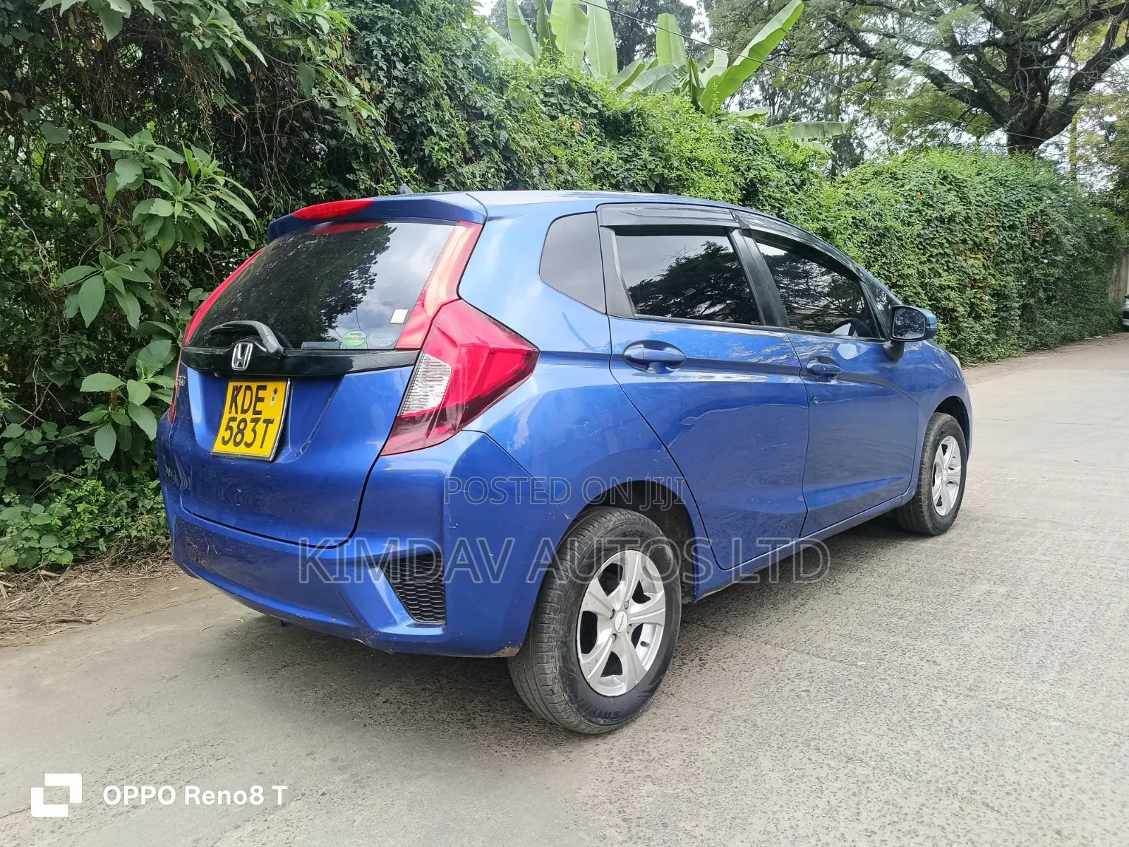 Honda Fit 2014 Blue