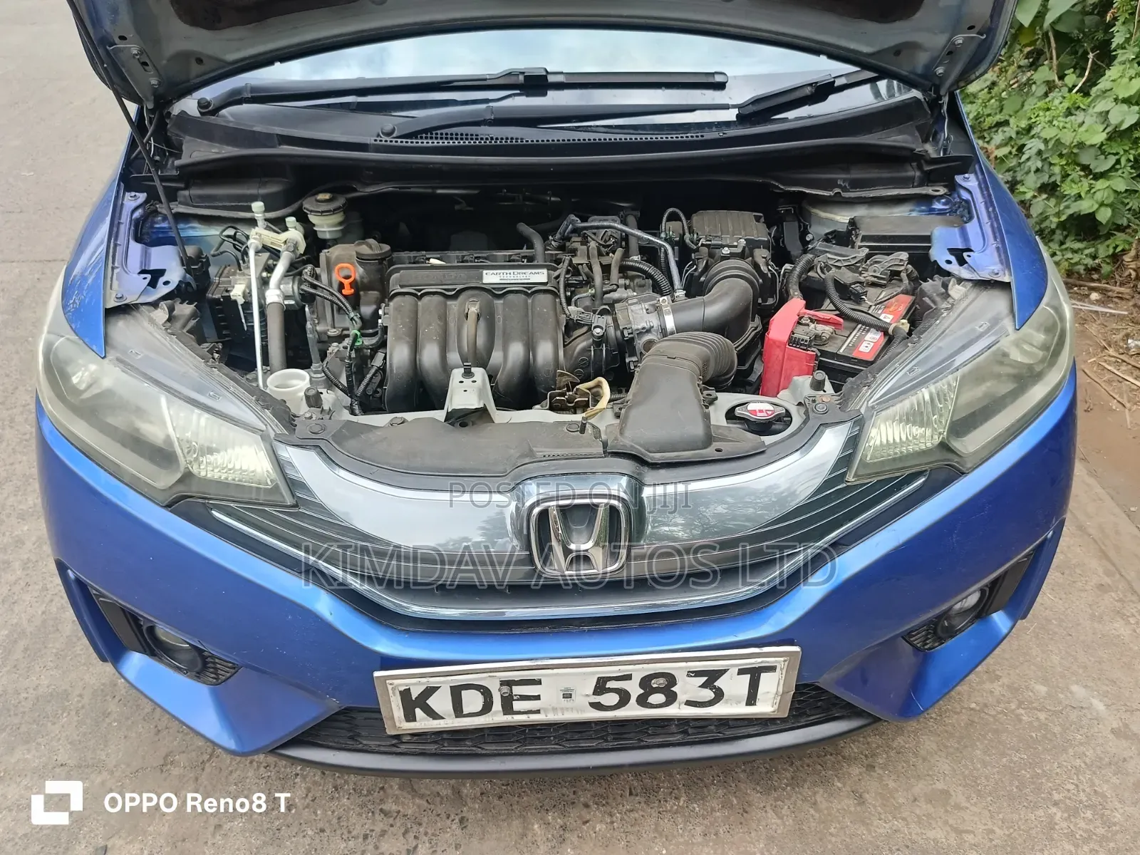 Honda Fit 2014 Blue