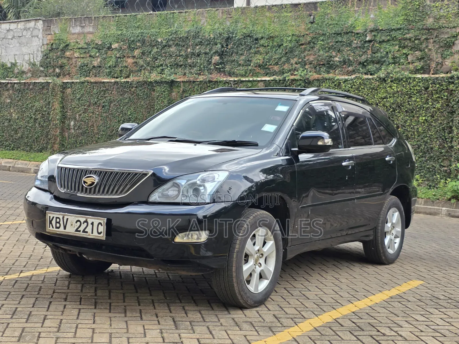 Toyota Harrier 2007 Black