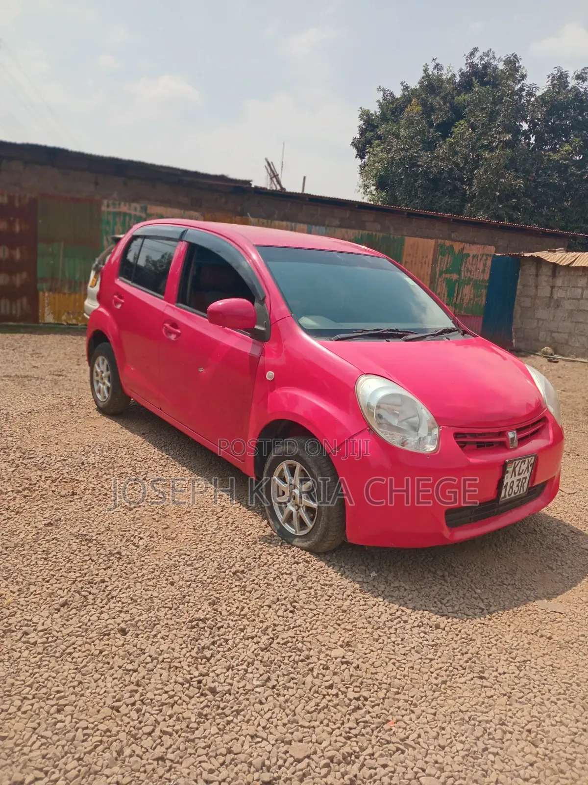 Toyota Passo 2012 Red