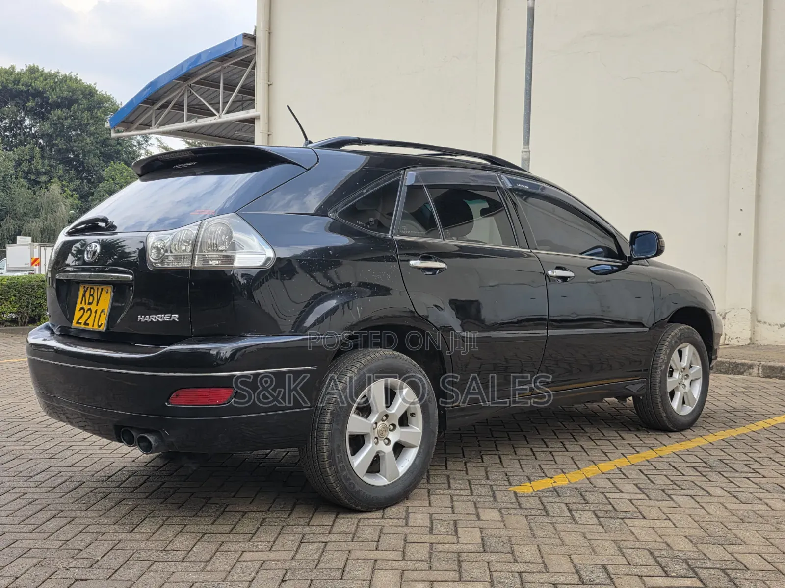 Toyota Harrier 2007 Black