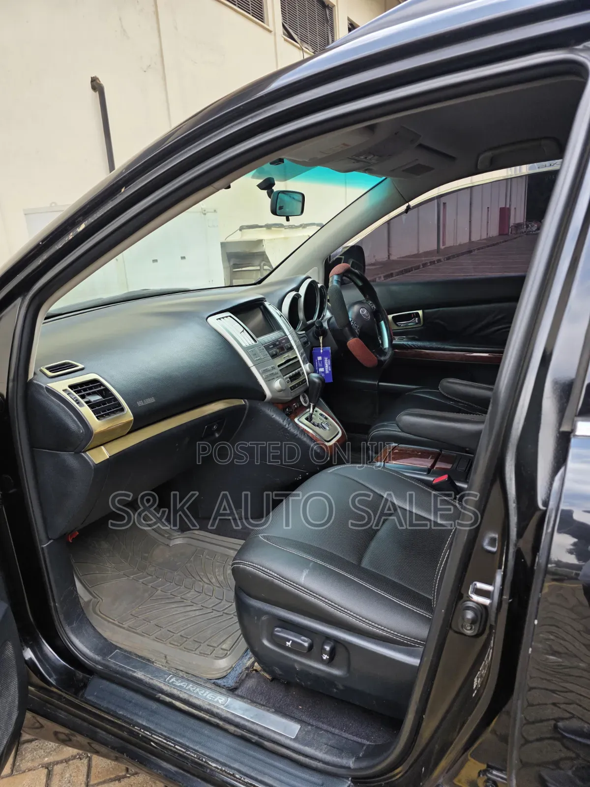 Toyota Harrier 2007 Black