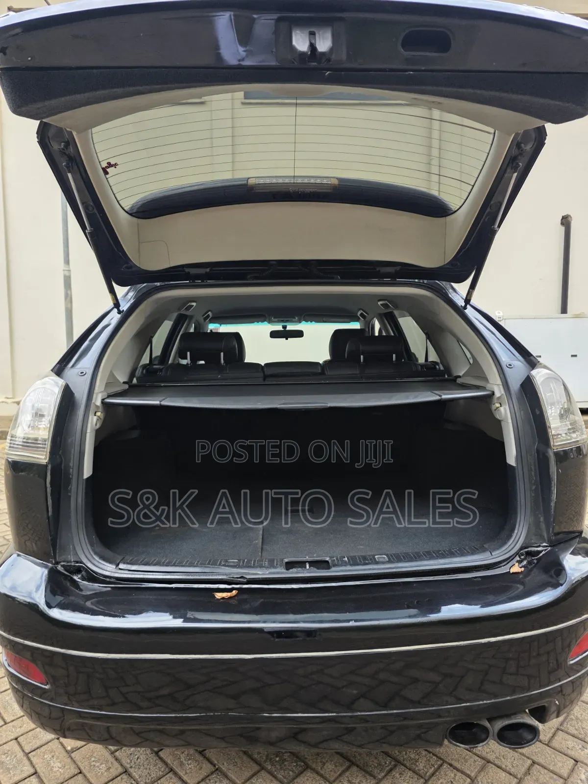 Toyota Harrier 2007 Black