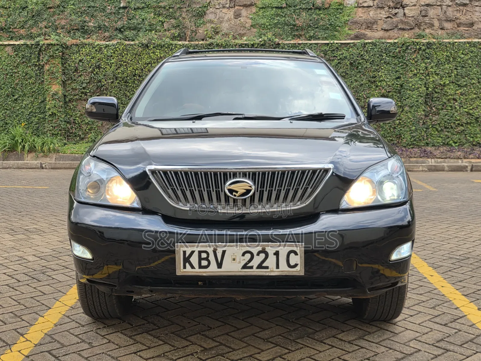 Toyota Harrier 2007 Black