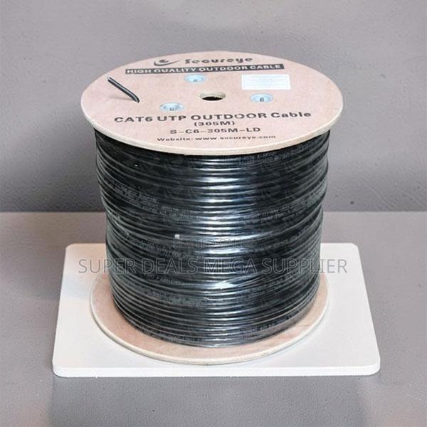 Dependable 305m Outdoor Utp Cat 6 Networking Lan Cable Roll