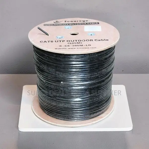 Dependable 305m Outdoor Utp Cat 6 Networking Lan Cable Roll