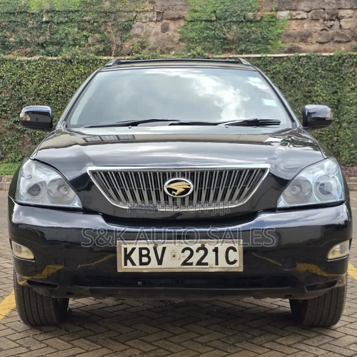 Toyota Harrier 2007 Black
