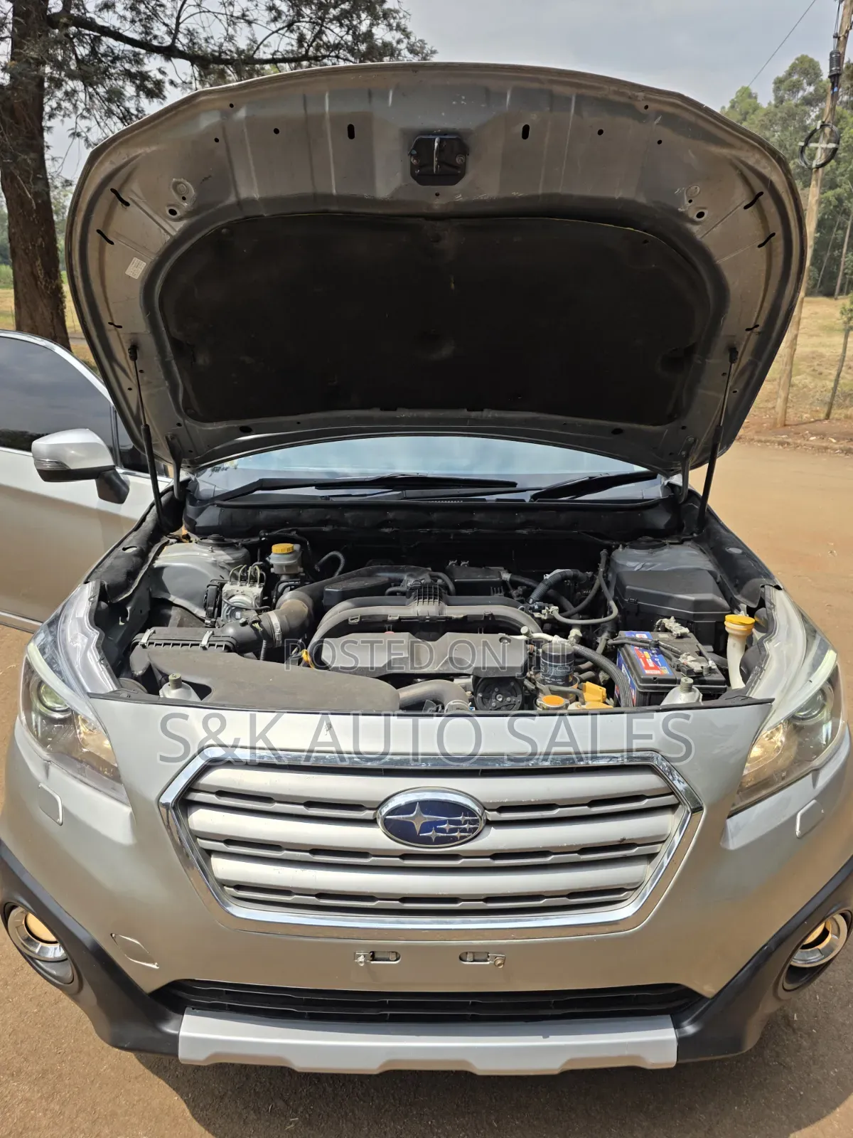 Subaru Outback 2017 Silver