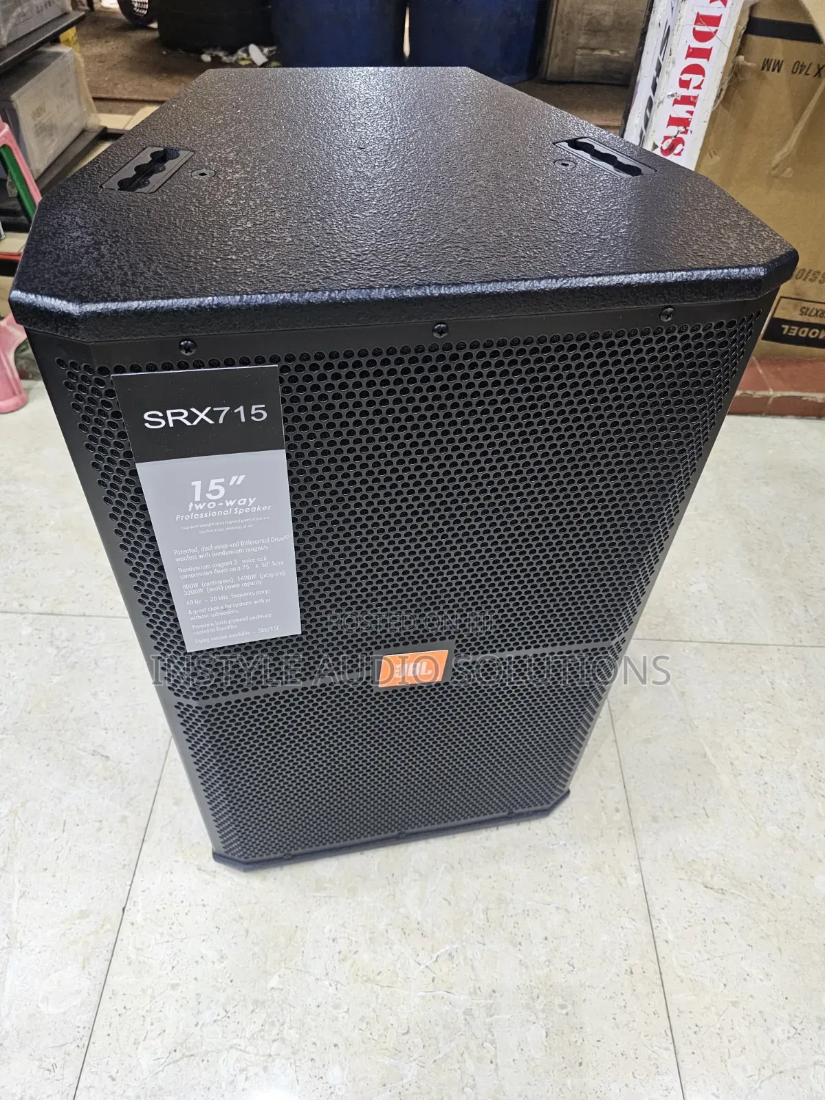 JBL 15" Original Imported Mid Range Speakers Inbuilt Crossover