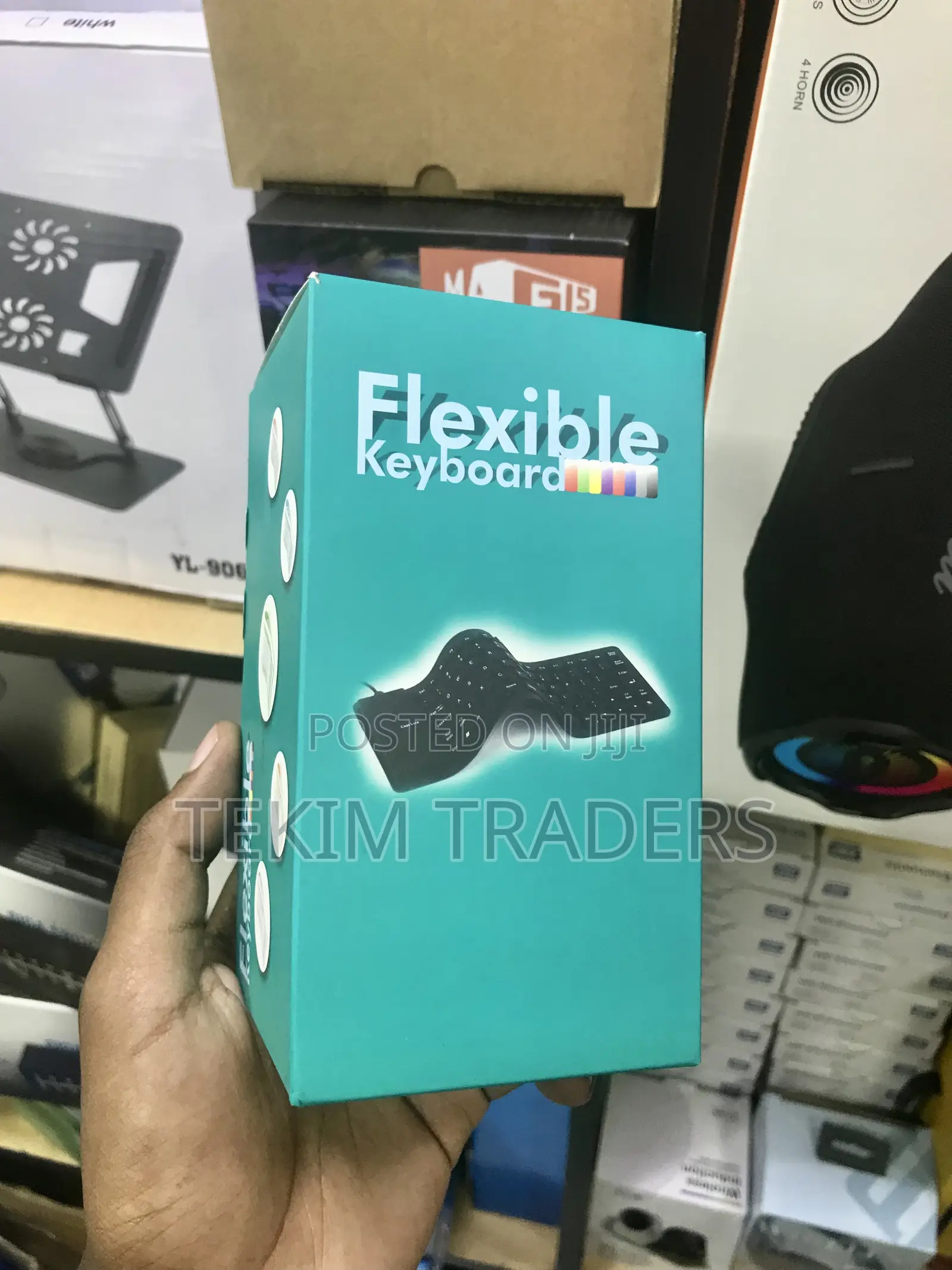 Flexible Mini Keyboard Usb Roll-Up Silicone Waterproof for Laptop