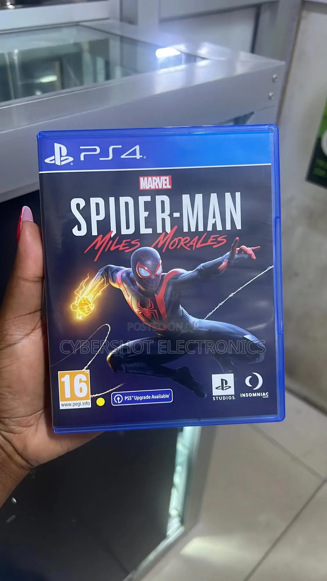 Ps4 Spiderman Miles Used