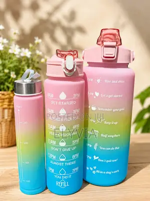 3 in 1 Stylish Water Bottle