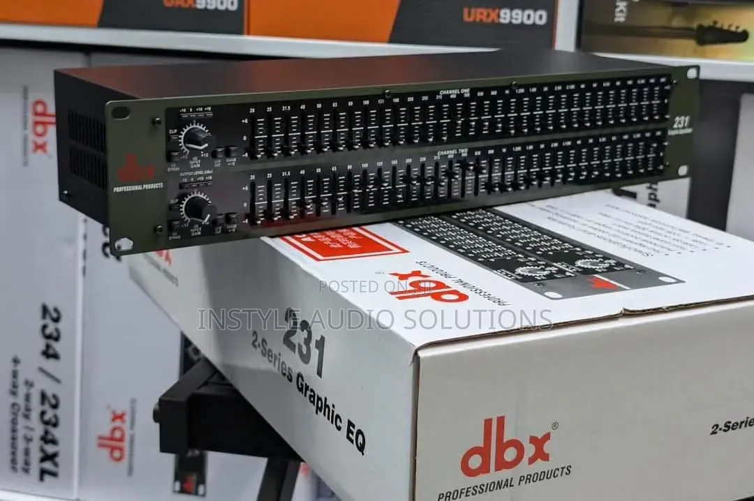 DBX 231 Graphics Equalizer 2 Series Graphics Equalizer