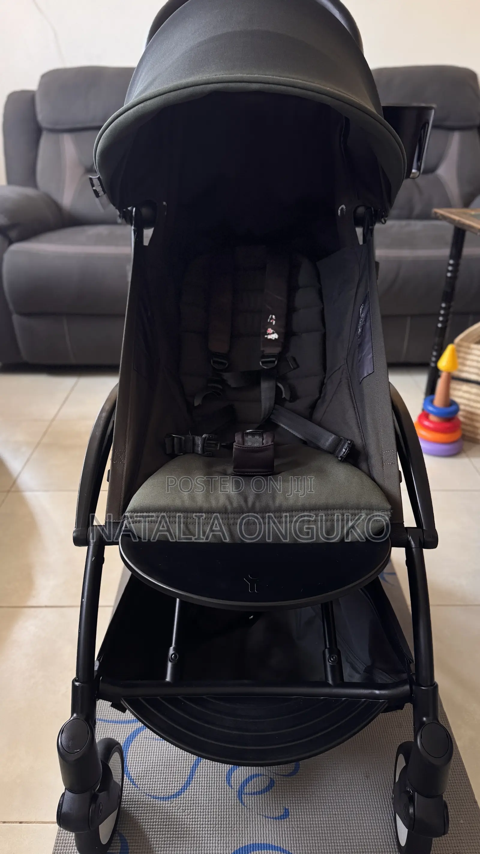 Babyzen Yoyo Stroller + Bassinet Bundle – Taupe Black|Good Condition