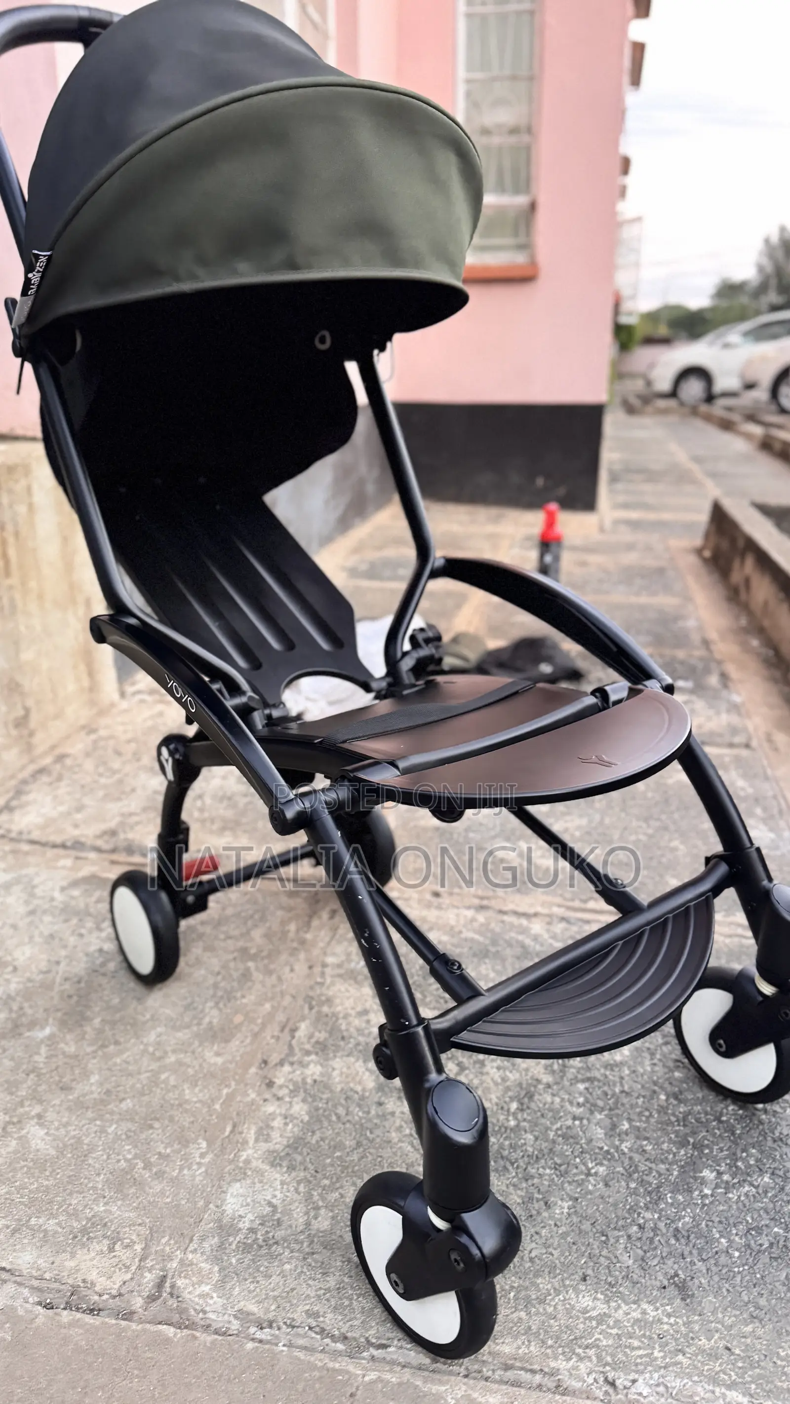 Babyzen Yoyo Stroller + Bassinet Bundle – Taupe Black|Good Condition