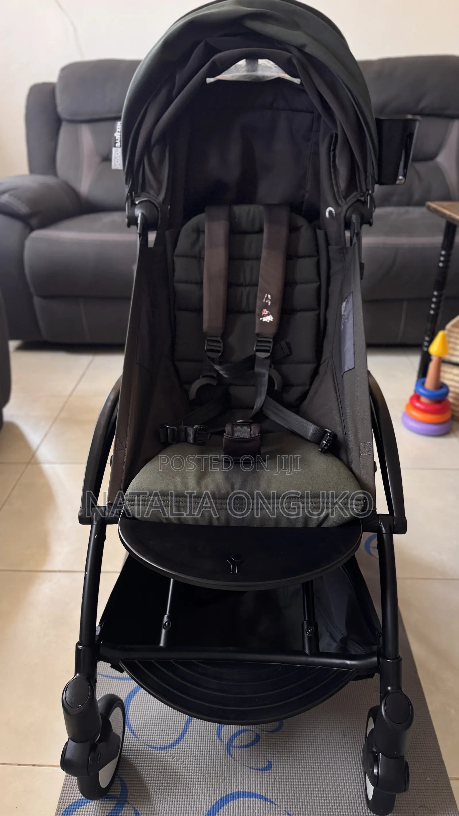 Babyzen Yoyo Stroller + Bassinet Bundle – Taupe Black|Good Condition
