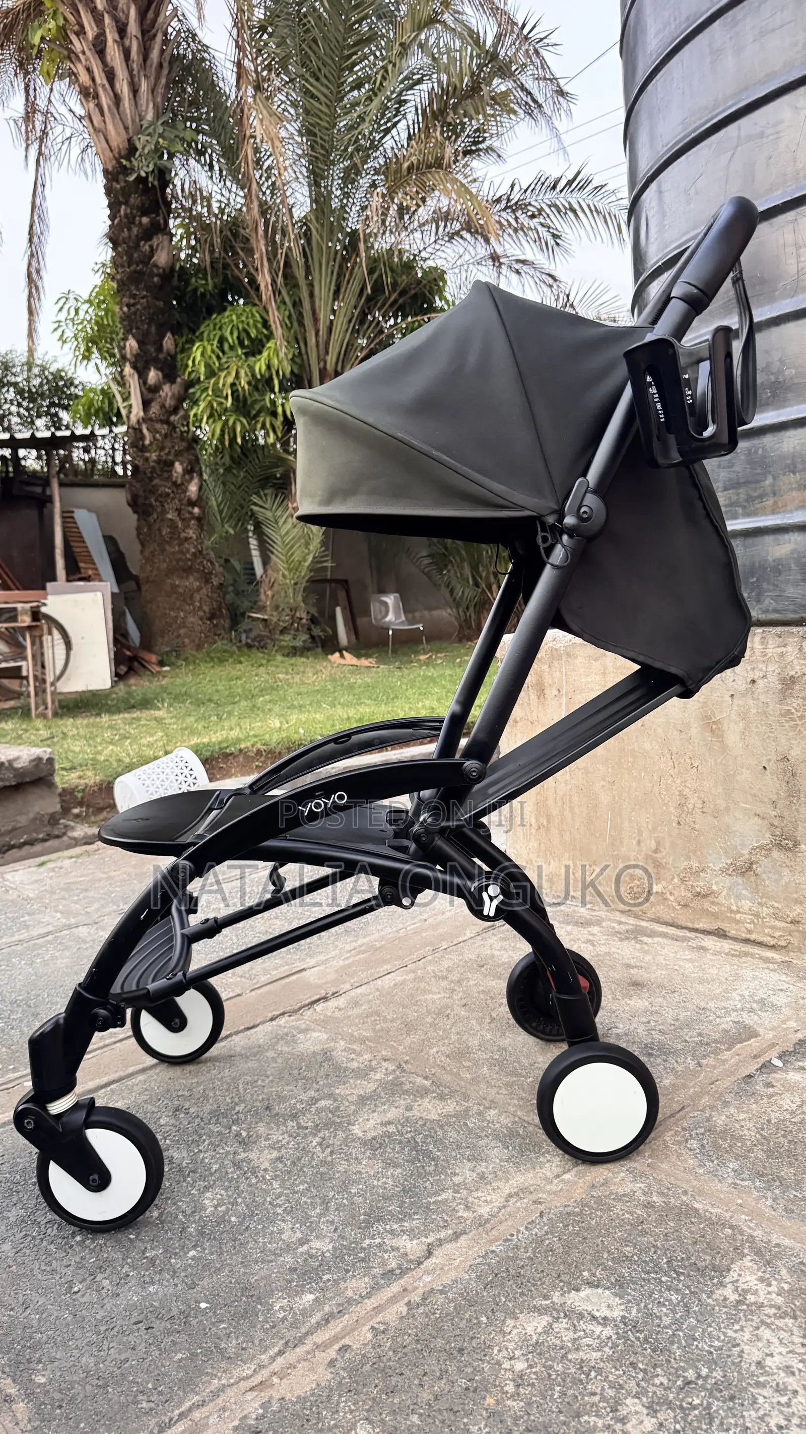 Babyzen Yoyo Stroller + Bassinet Bundle – Taupe Black|Good Condition