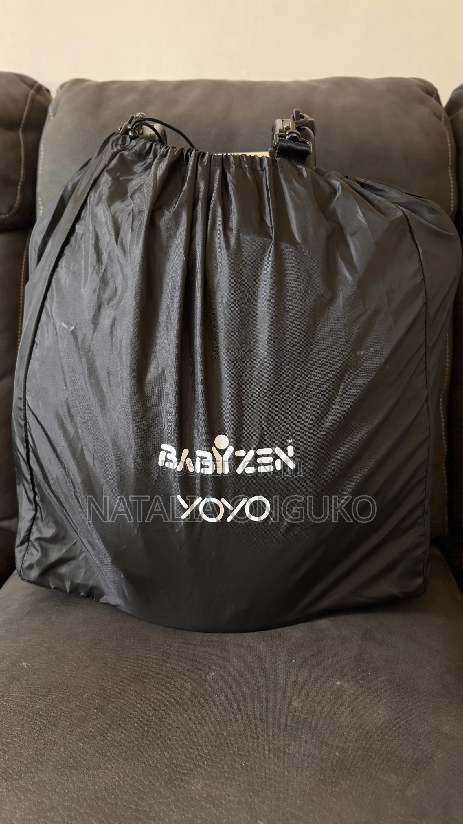 Babyzen Yoyo Stroller + Bassinet Bundle – Taupe Black|Good Condition