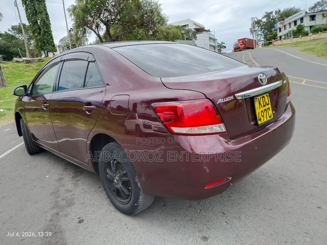 Toyota Allion 2016 Maroon