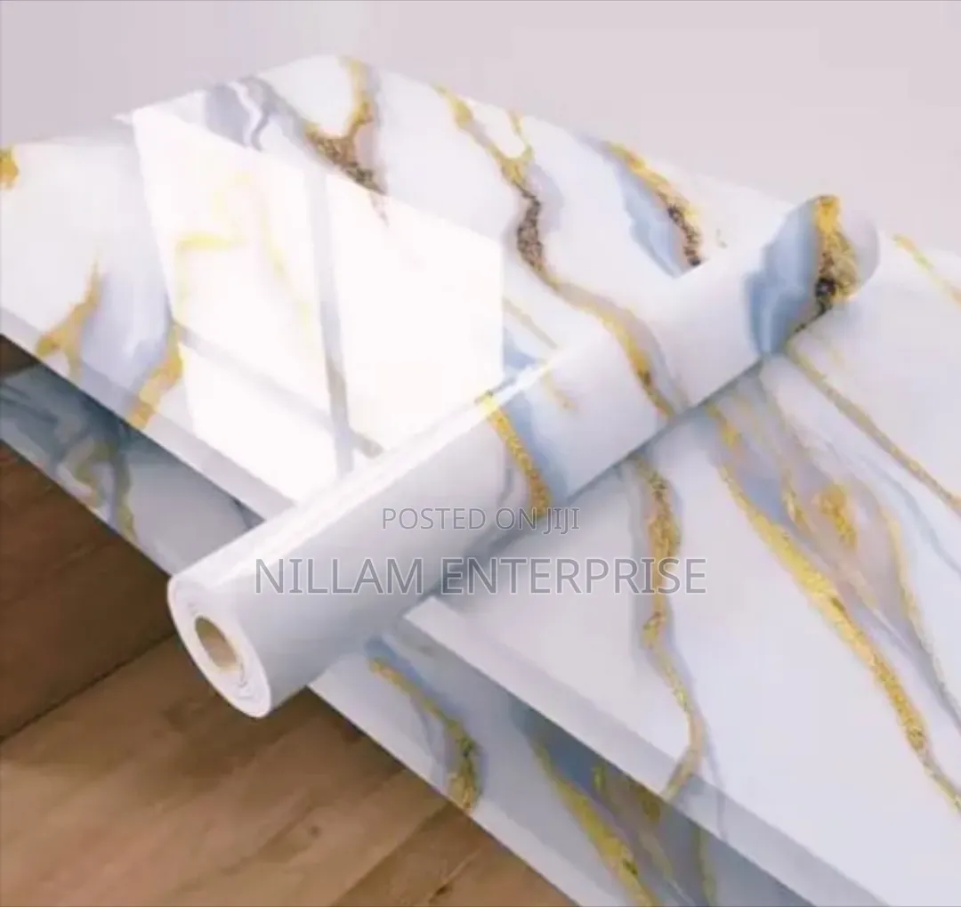 45cmx5m Marble Profile Self Adhesive Vinyl Contact Paper