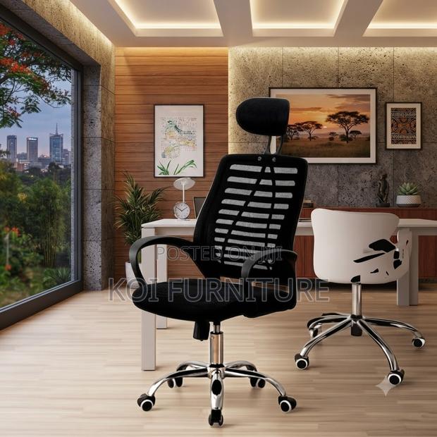 Office Chairs; Ergonomic High Quality Adjustable- Comfortable Chairs - thumbnail 3
