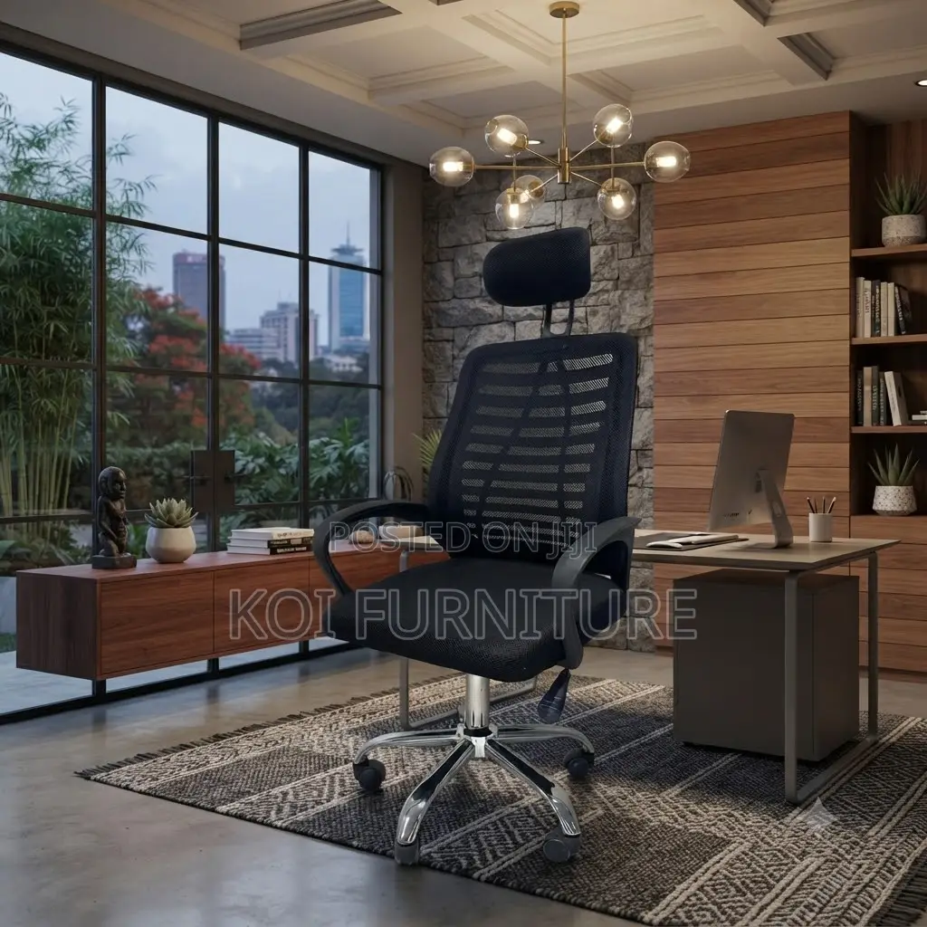 Office Chairs; Ergonomic High Quality Adjustable- Comfortable Chairs