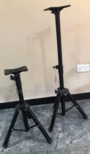 (2) JBL 15" Mid Range Speakers - (2) JBL 18" Bass Speaker Stands