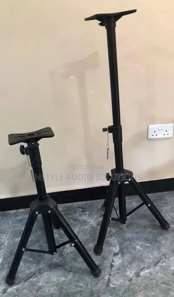 (2) JBL 15" Mid Range Speakers - (2) JBL 18" Bass Speaker Stands