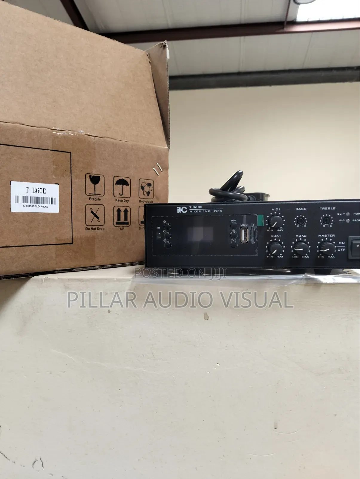 Itc T_b60e Amplifier for Sale ✓