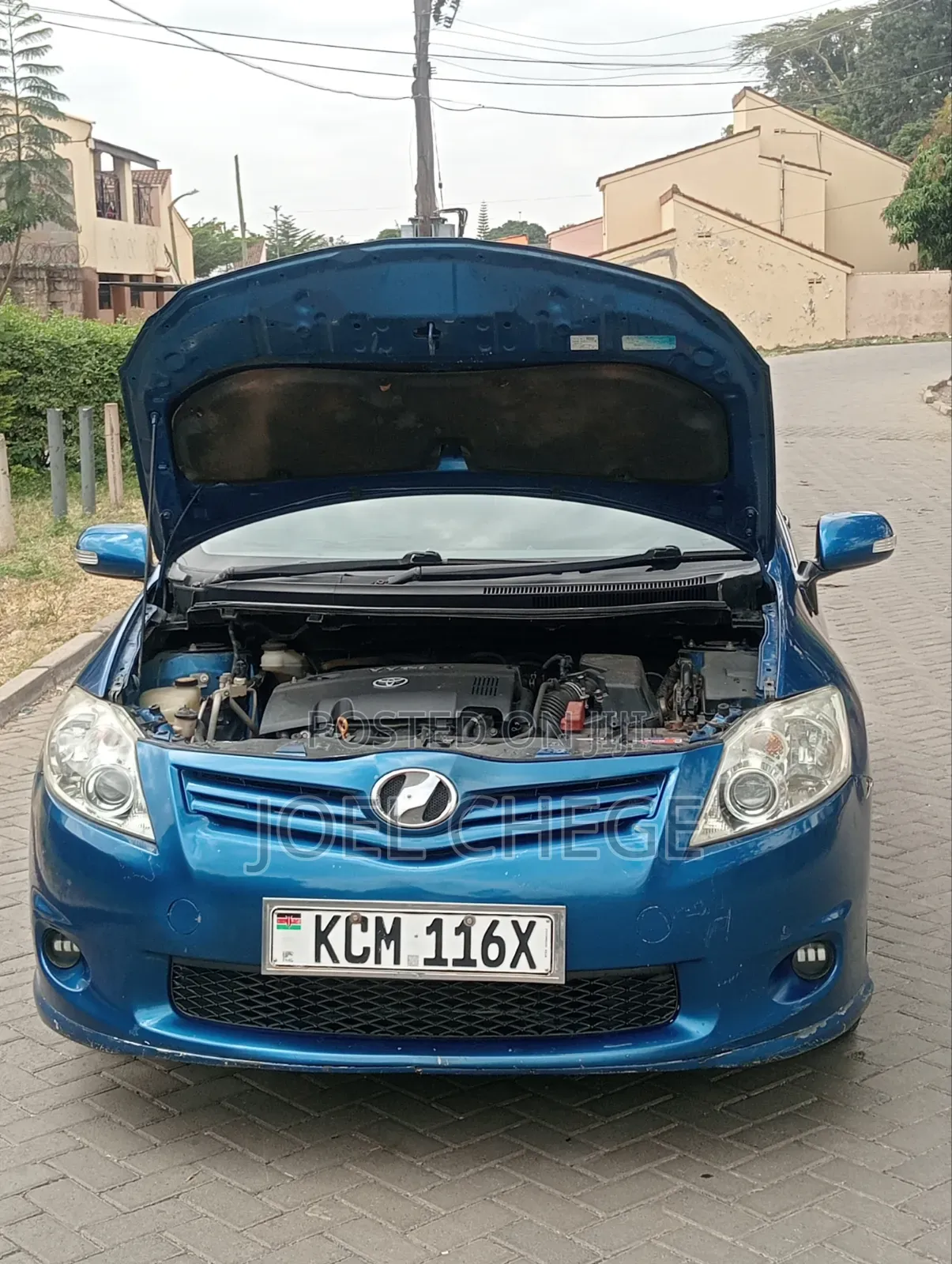 Toyota Auris 2010 Blue