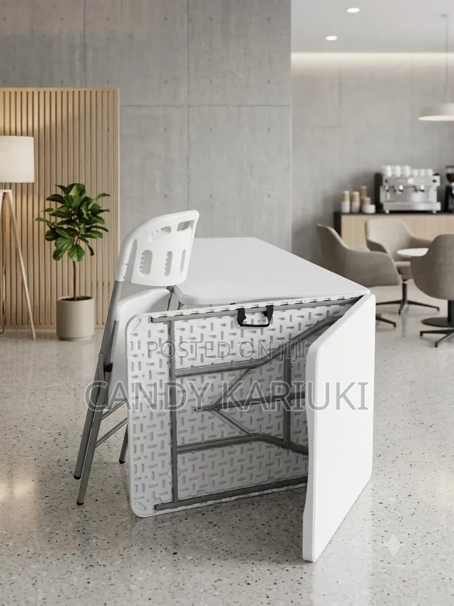 Portable Folding Table and Chair Set - Space Saving