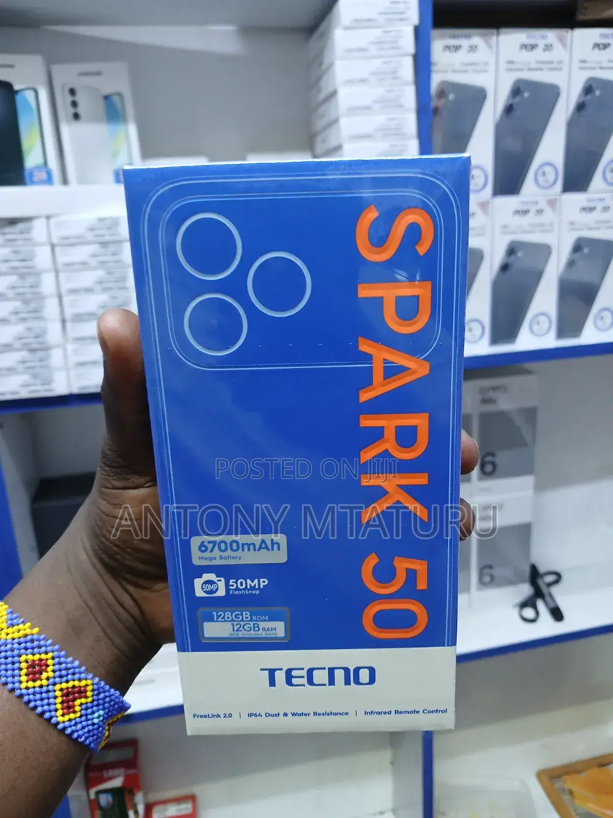 New Tecno Spark 50 128 GB