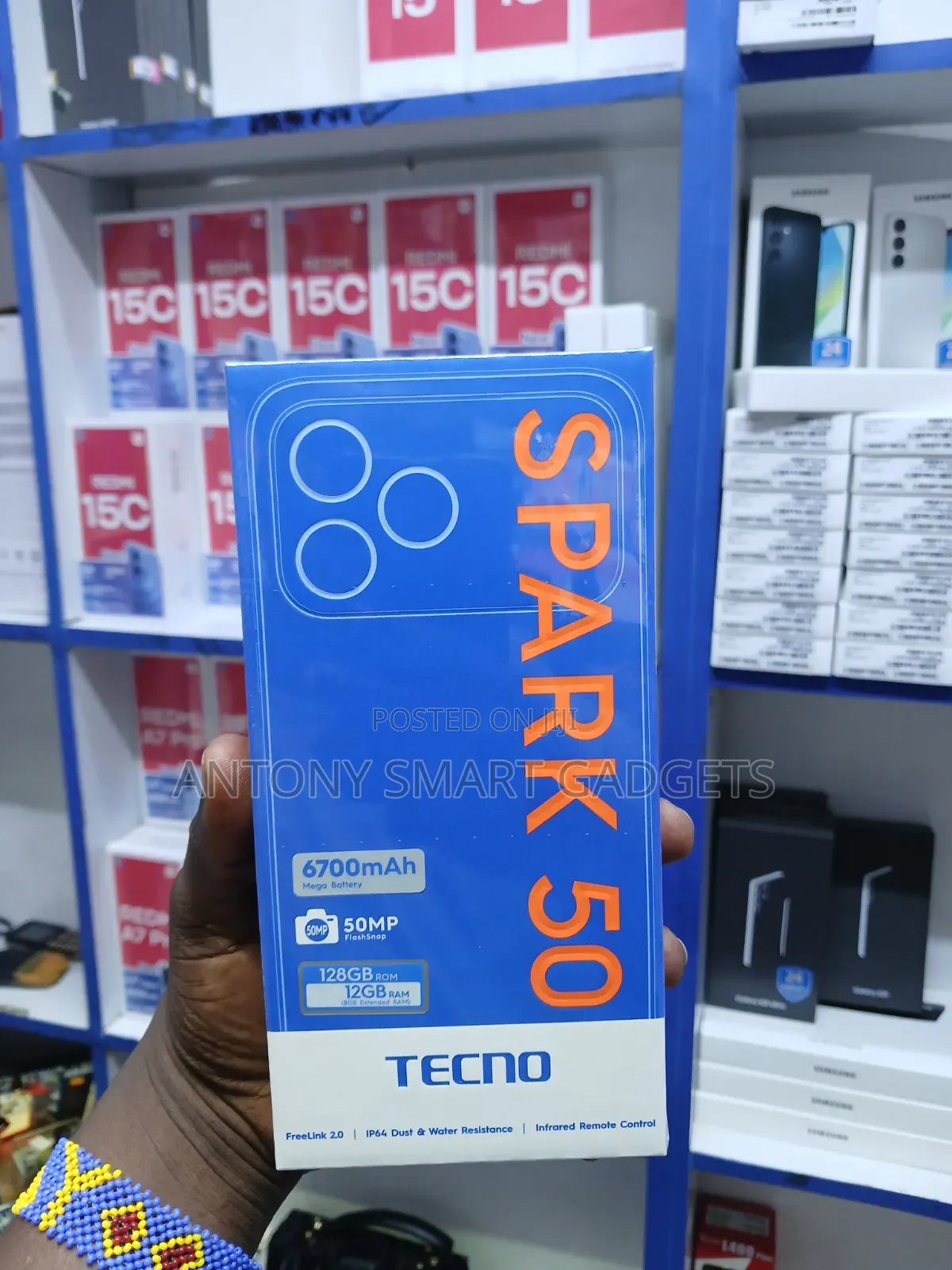 New Tecno Spark 50 128 GB