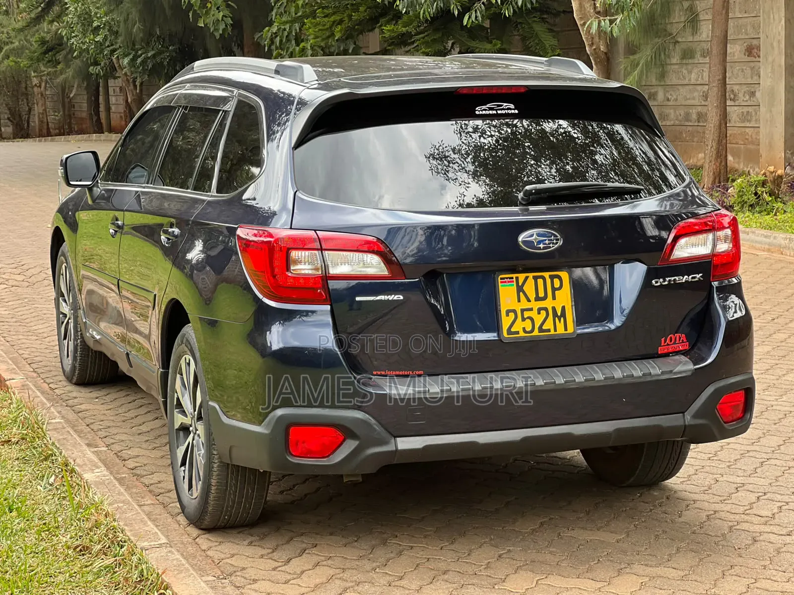 Subaru Outback 2016 Blue