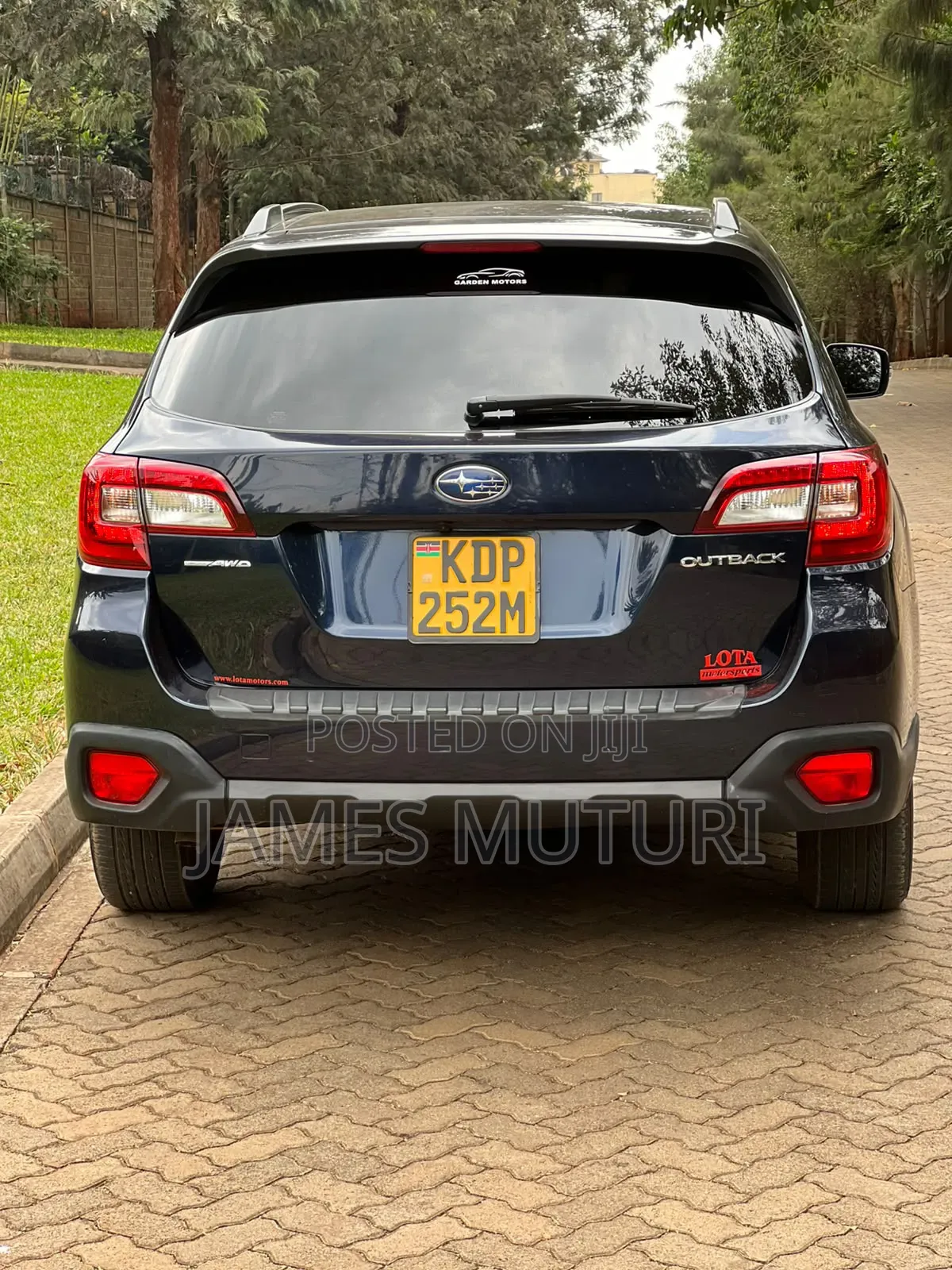 Subaru Outback 2016 Blue