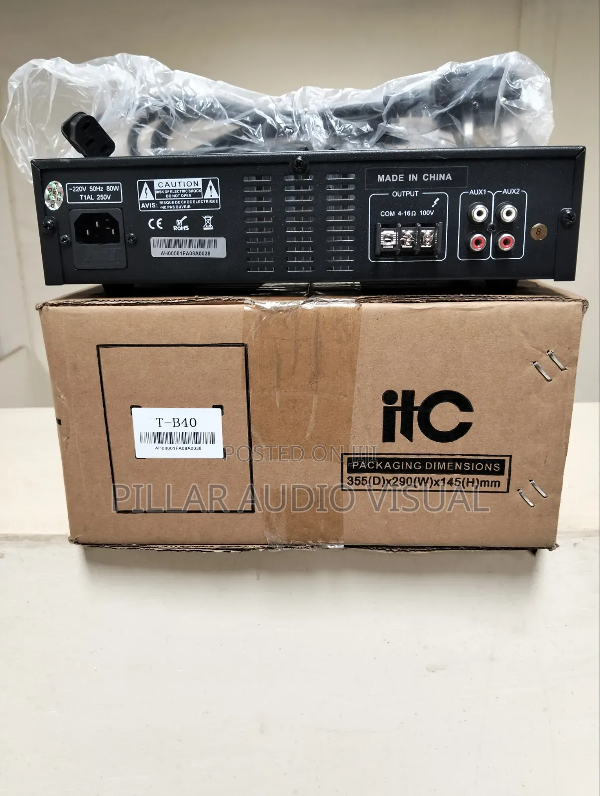 T_b40 Amplifiers Itc Available ✓At Pillar Audio Services